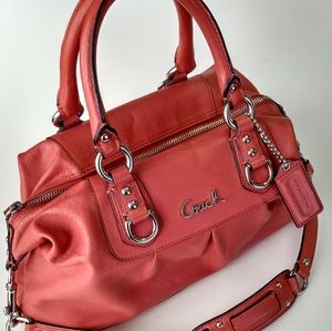 Coach leather purse